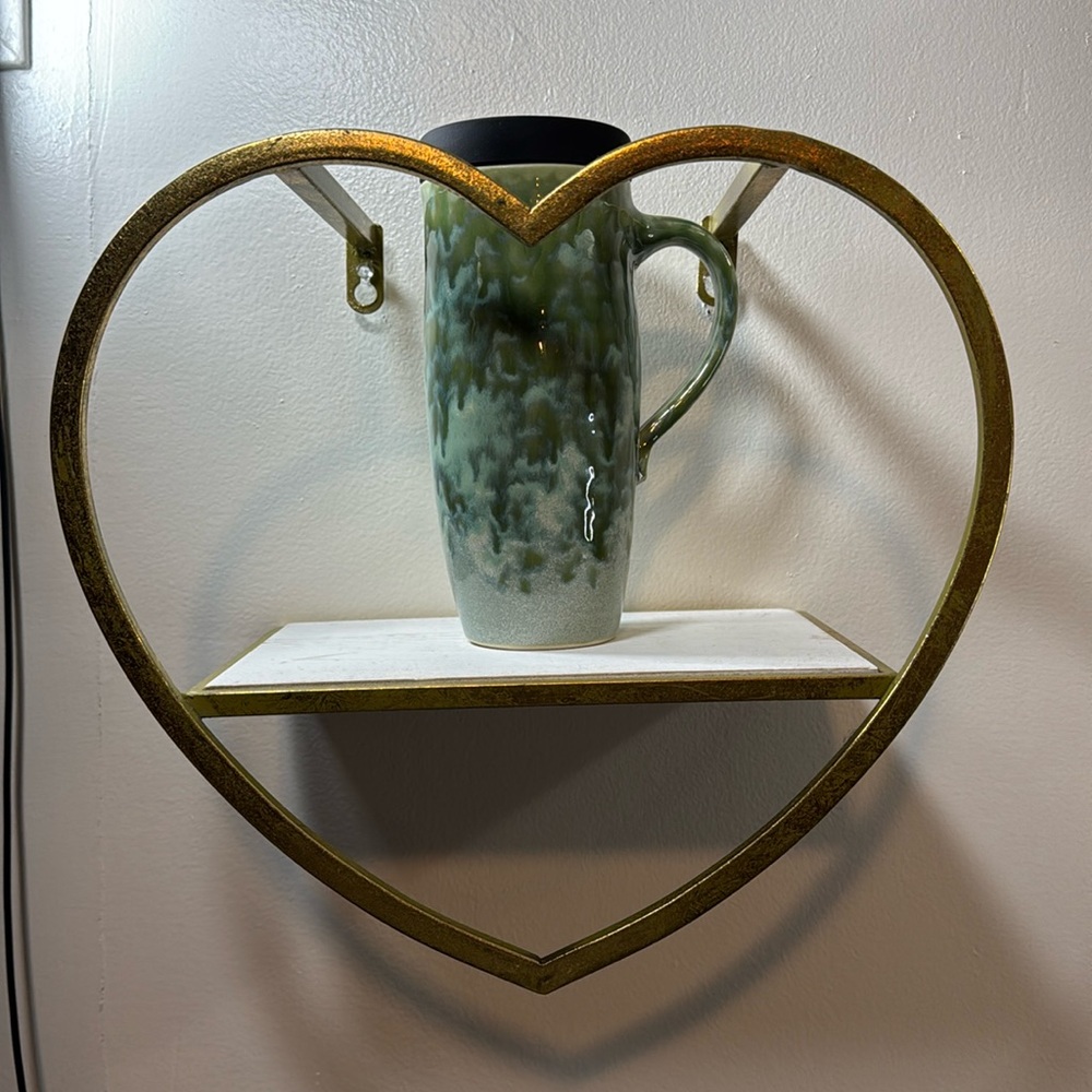 Green Ceramic Mug with travel top